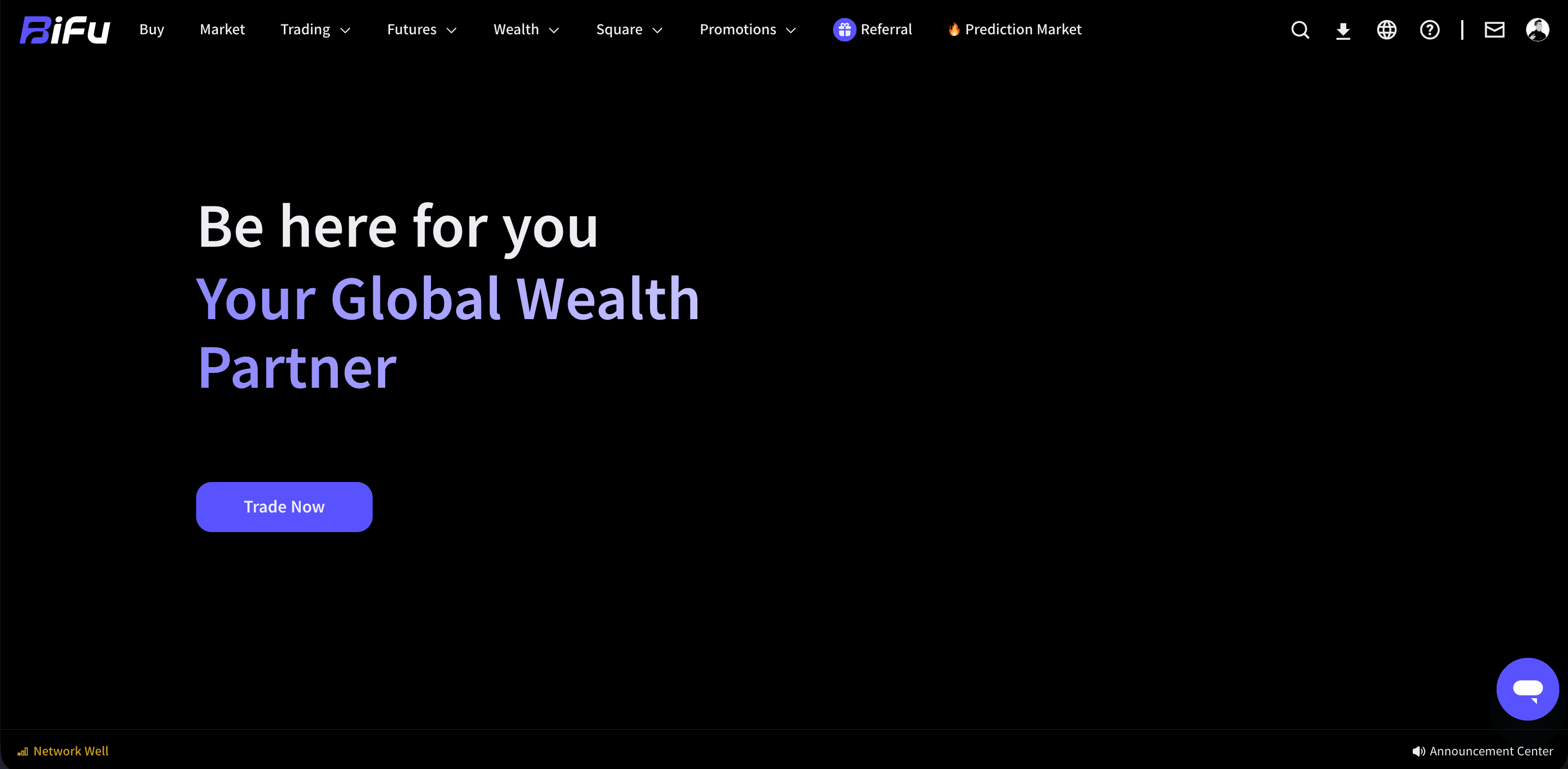 Bifu web Prediction Market entry screenshot 1